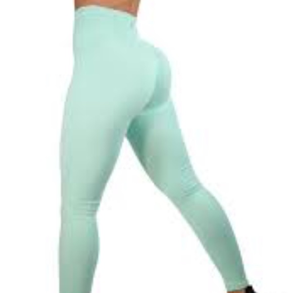 TYC MINT HIGH WAIST 7/8 LENGTH WORKOUT LEGGINGS XS - Picture 16 of 16